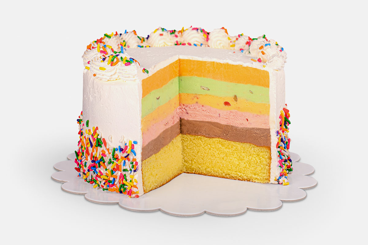Classic Rainbow Whole Cake